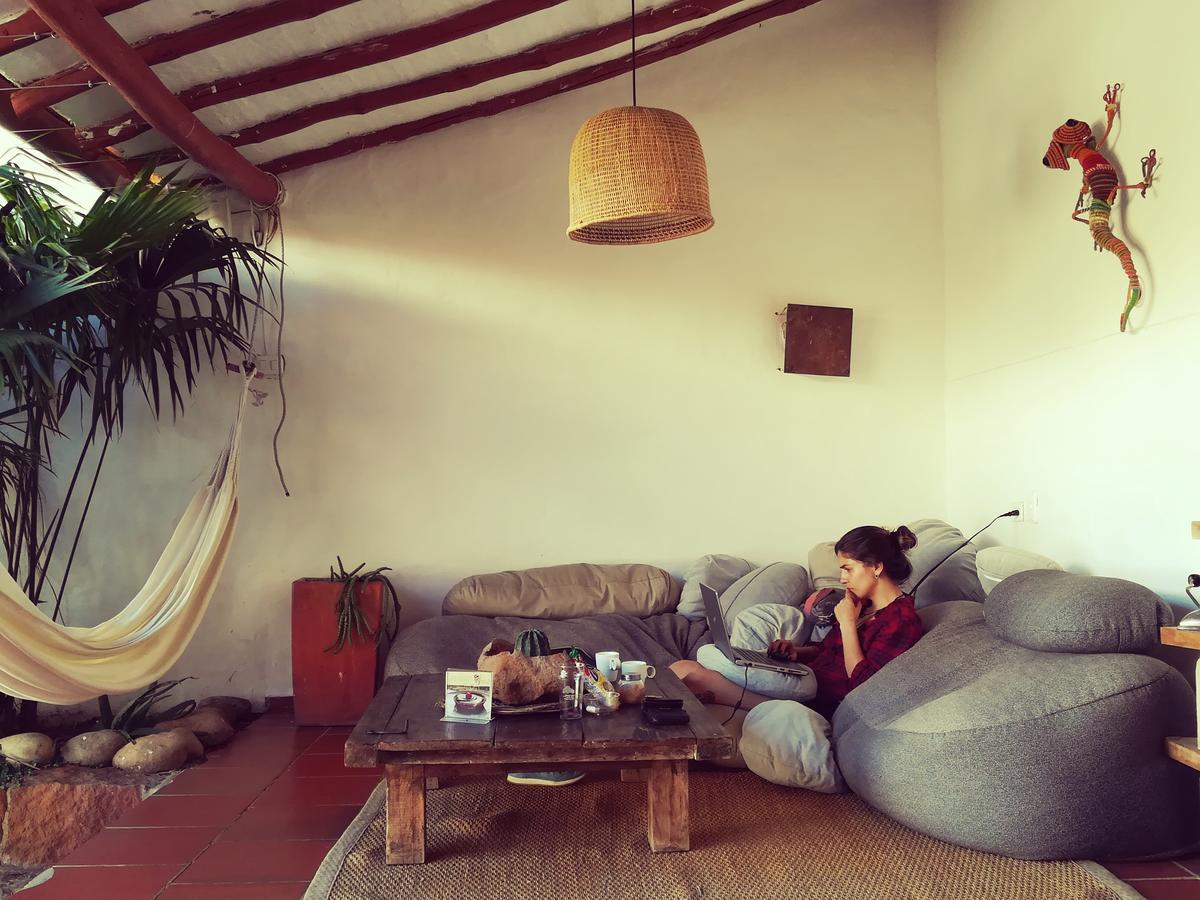 La Casa De Hercilia Boutique Barichara Exteriér fotografie